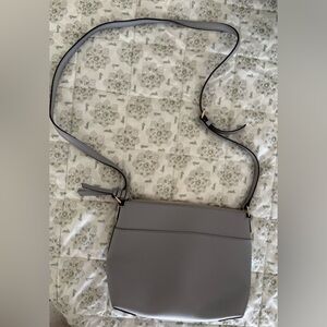 Elegant Gray Women's Crossbody Bag